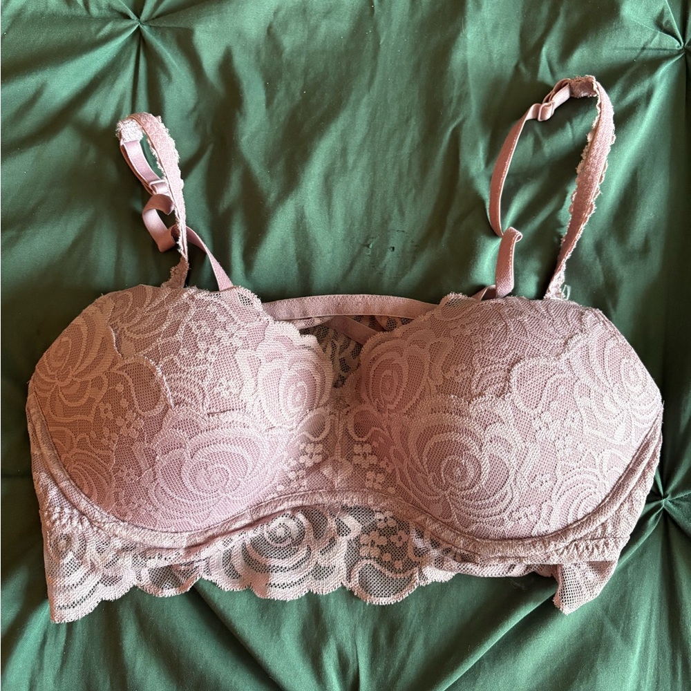 Victoria's Secret Lace Bralette - Soft Pink